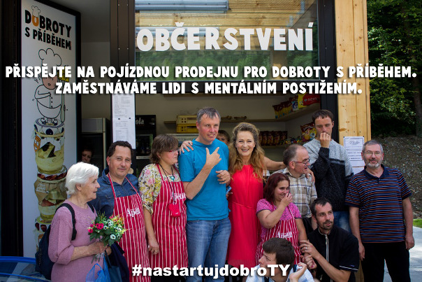 Poslední 4 dny můžete přispět na pořízení pojízdné prodejny pro DOBROTY S PŘÍBĚHEM