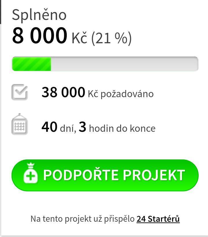 20% vybráno