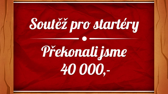 Soutěž pro startéry!