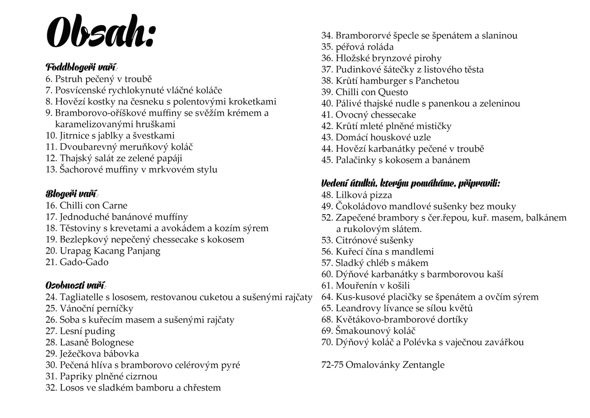 Jsem ráda, že se projekt kuchařky tolik líbí!!!
