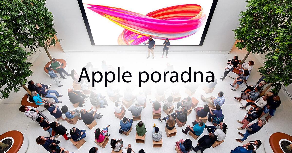 Apple poradna zdarma pro všechny zájemce