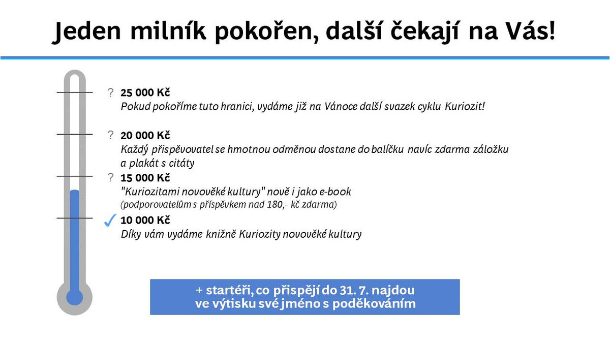 Jeden milník pokořen, další čekají