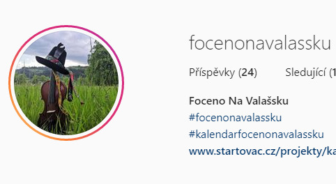 Sdílení na instagramu Foceno na Valašsku