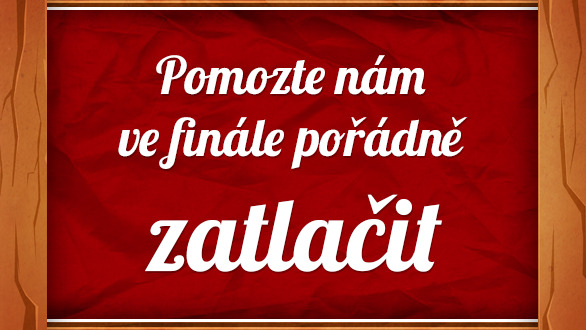 Pomozte nám ještě jednou pořádně zatlačit!!!