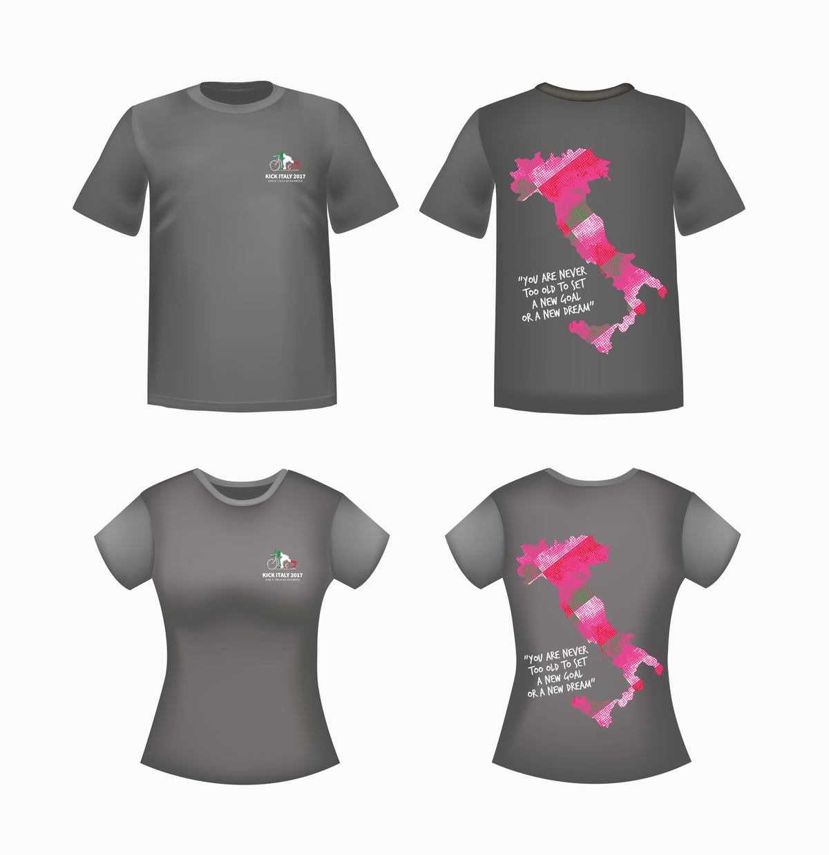 Limitovaná edice triček KICK ITALY 2017