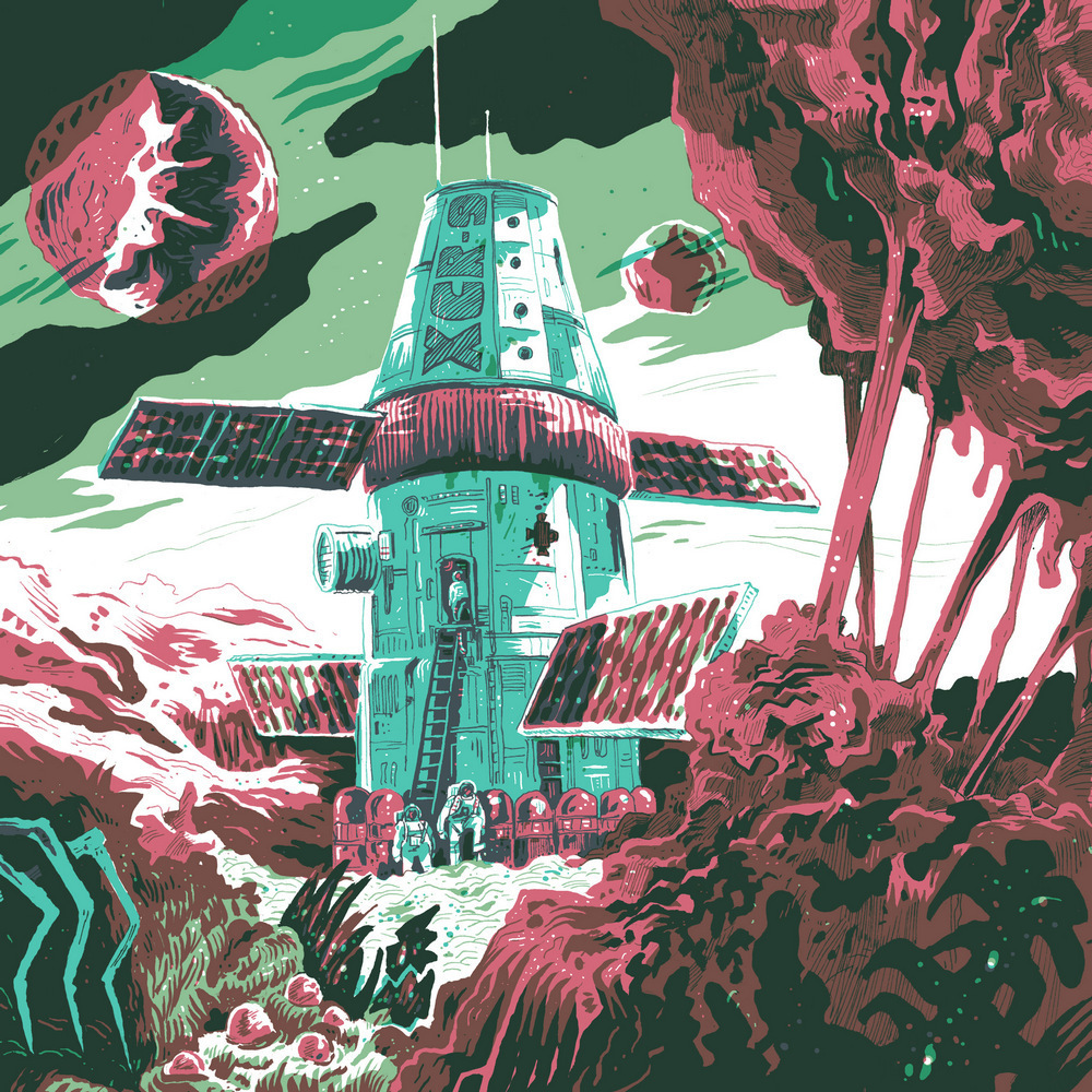 Ilustrace nového alba Nevermore & Kosmonaut