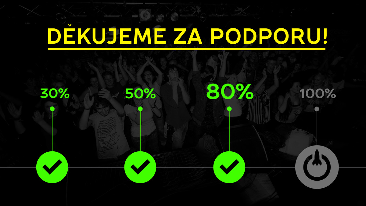 80% - pomalu se blížíme k cíli!