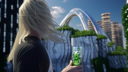 Broskwitch_man_blonde_long_hair_giant_white_futuristic_building_eca2b776-2fe0-4265-8e38-2f4de59cfc36.png