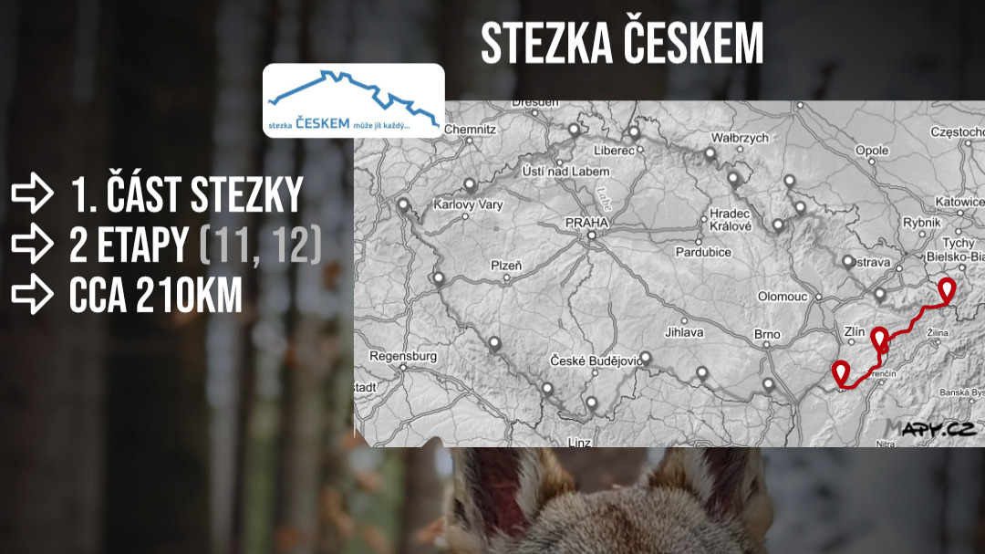 Informace před cestou: 210km přes Beskydy a Bílé Karpaty