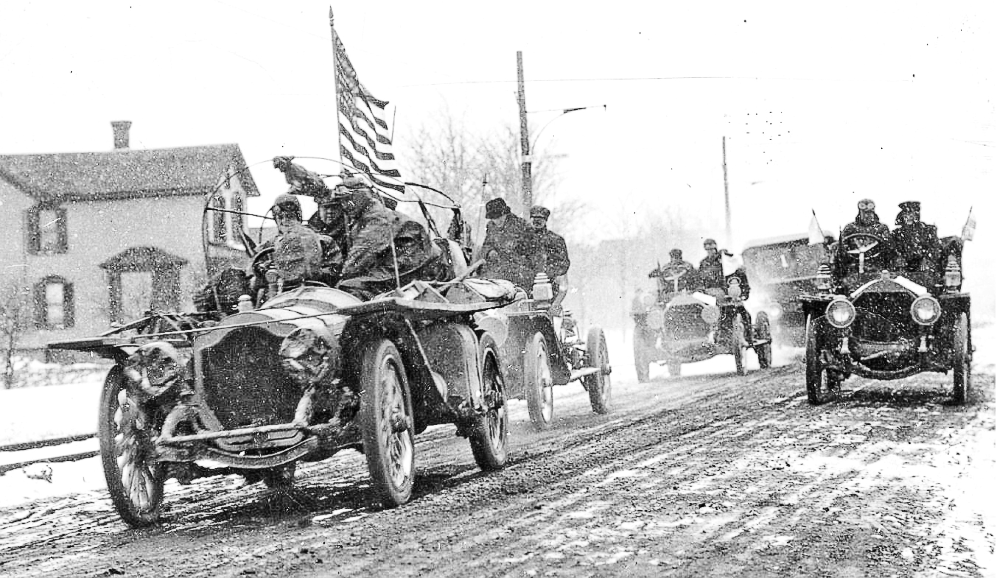 Velký závod z New Yorku do Paříže roku 1908