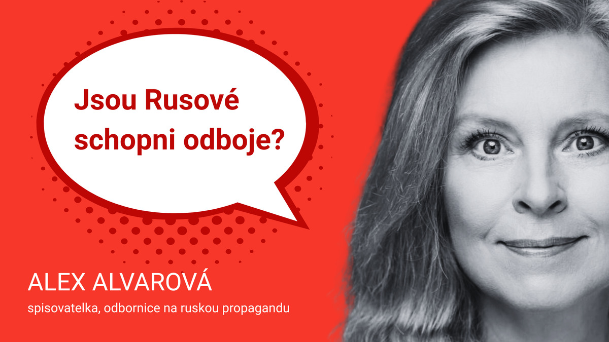 O ruském odboji s Alex Alvarovou.