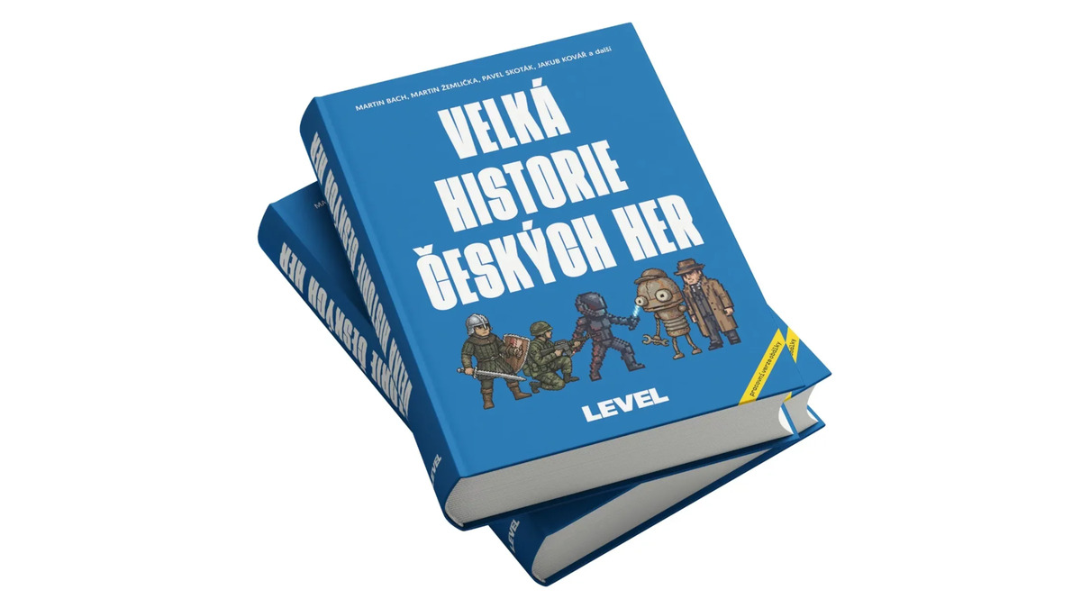 Oznamujeme termín vydání poslední knihy - Velká historie českých her