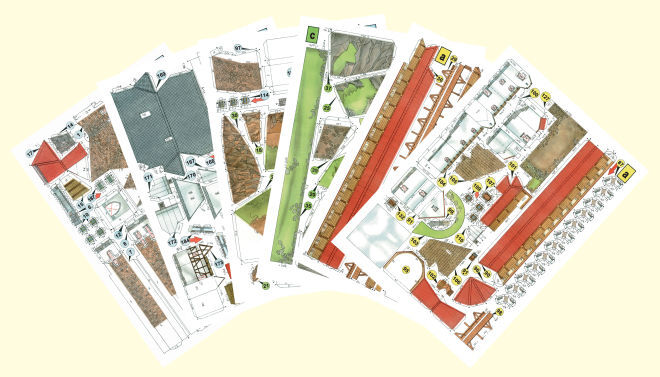 Hrad Okoř - 6 vybraných stran