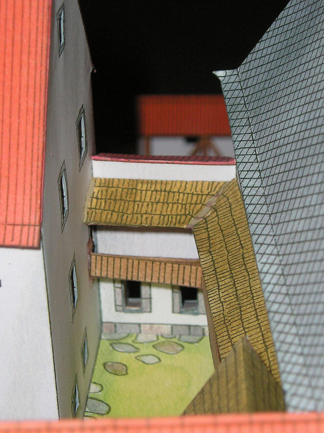 Hrad Okoř - foto modelu