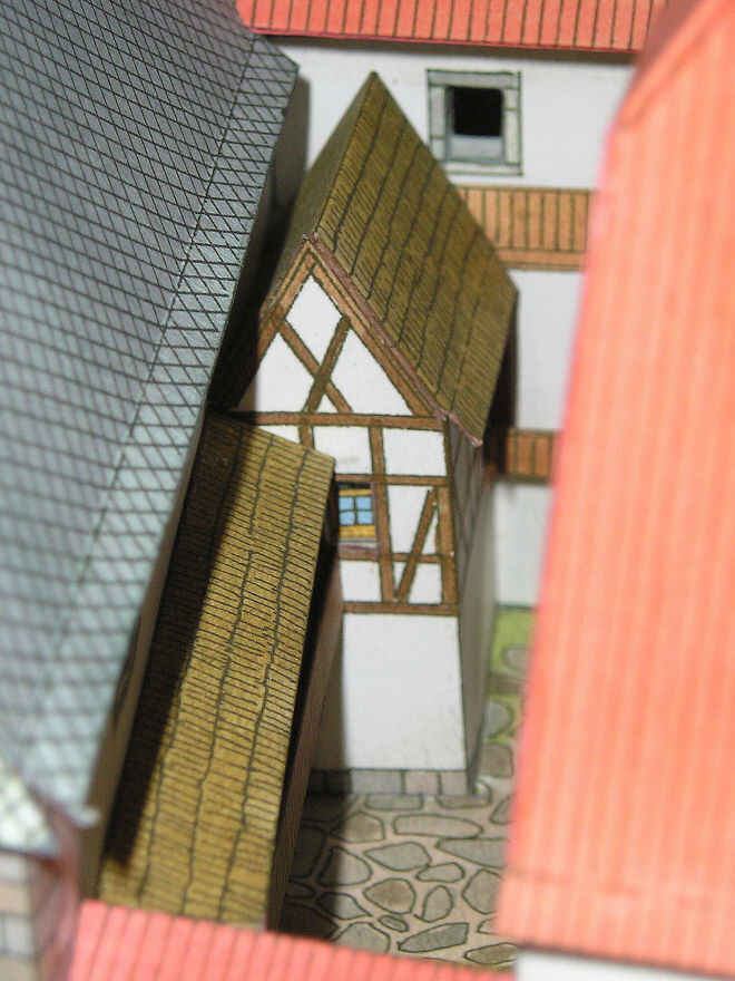 Hrad Okoř - foto modelu