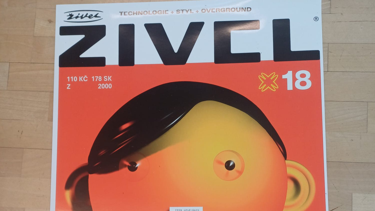 Nová cena! Plakát A1 s legendární obálkou magazínu ŽIVEL čísla osmnáct