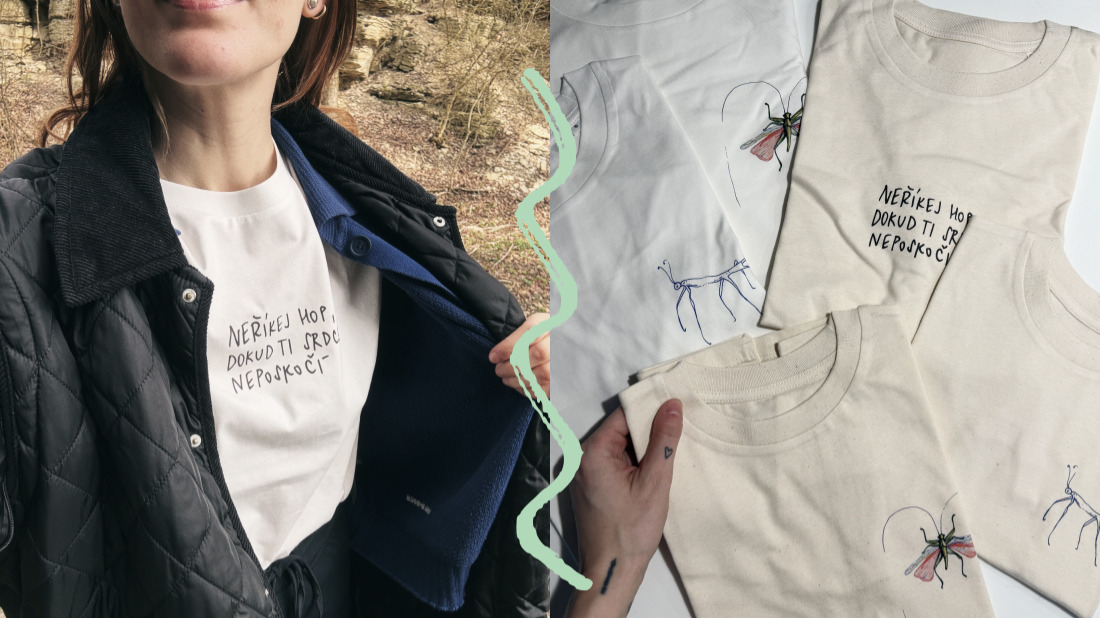 Kobylka má speciální merch!🪲