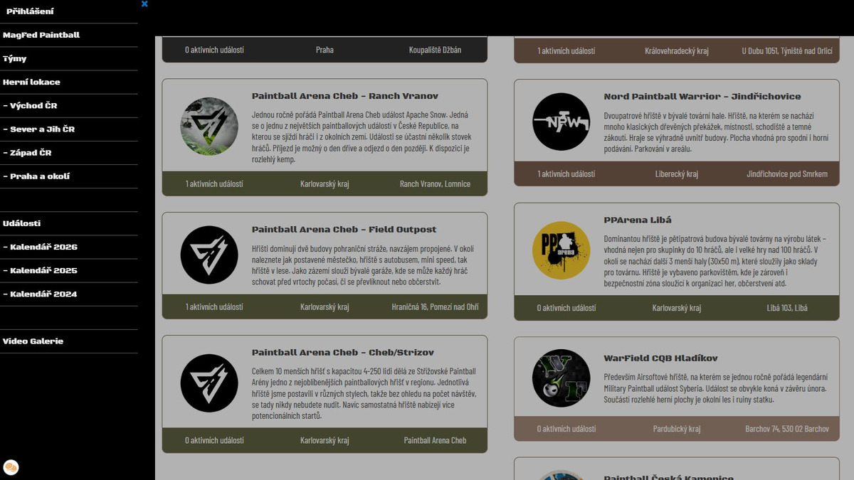 Vylepšení hlavní postranní (/mobilní) nabídky