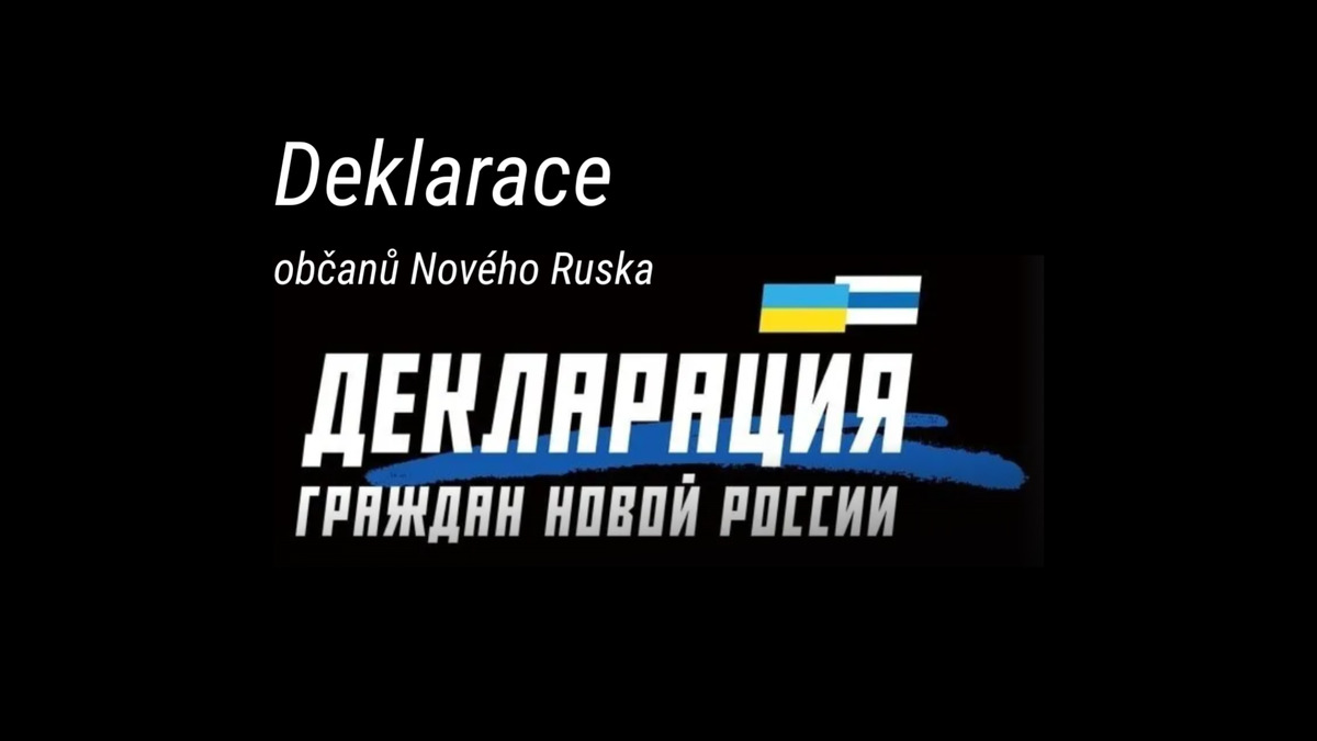 DEKLARACE OBČANŮ NOVÉHO RUSKA 