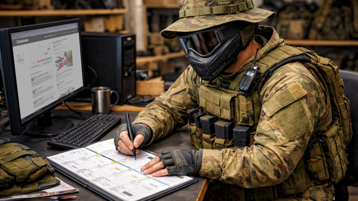 Proběhla první událost, na kterou organizátor akceptoval registrace přes magfedpaintball.cz