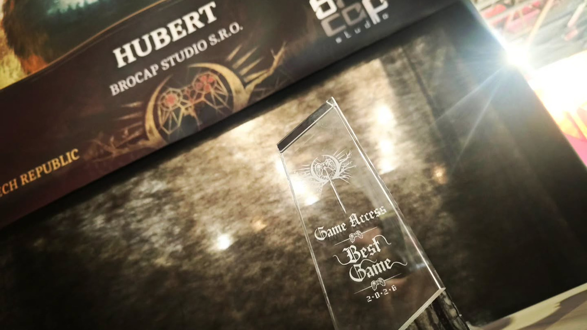 Hubert je NEJLEPŠÍ HROU Game Access 2026! 🏆🐾