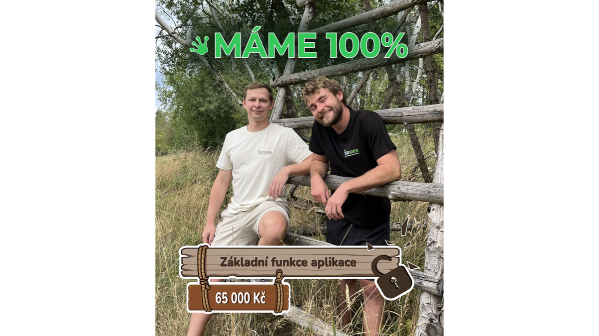 MÁME 100%! DĚKUJEME VÁM VŠEM! 🐸💚