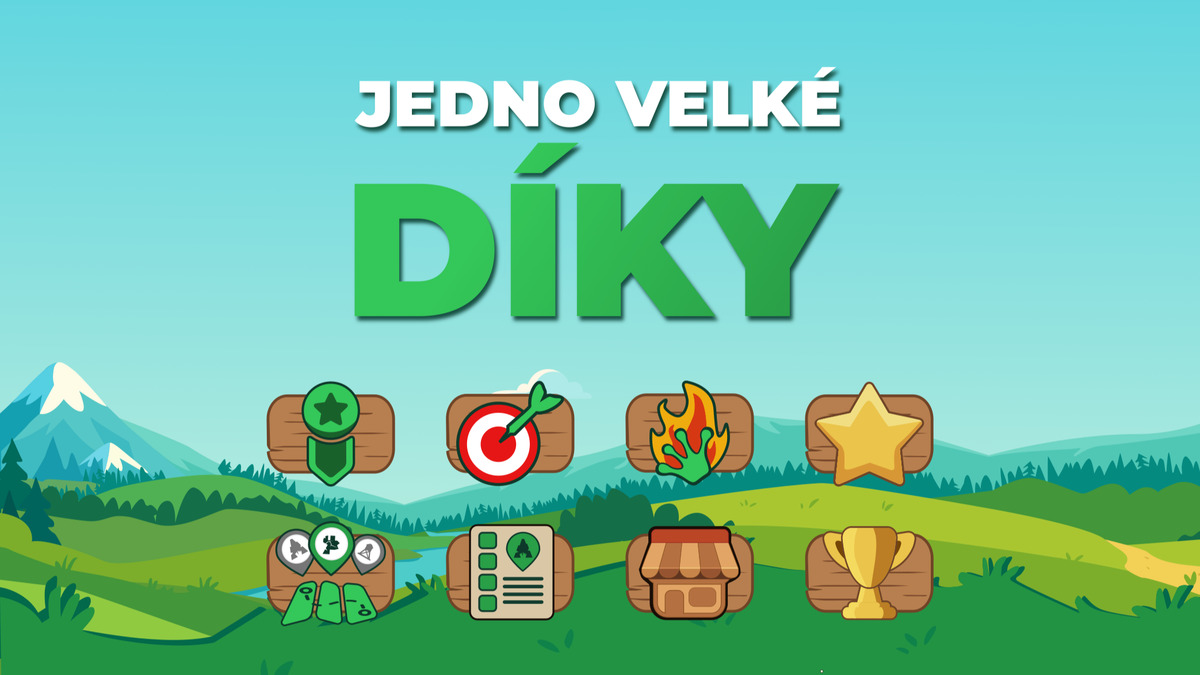 PRVNÍ SKOK ZA NÁMI! DĚKUJEME ZA 126%💚