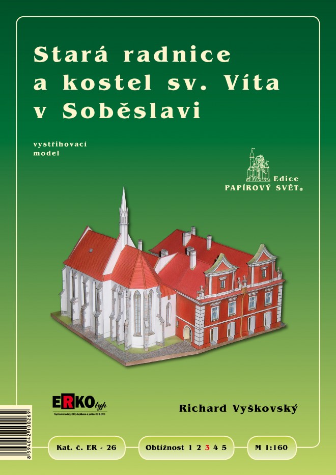 Stará radnice a kostel sv. Víta v Soběslavi - titulní strana