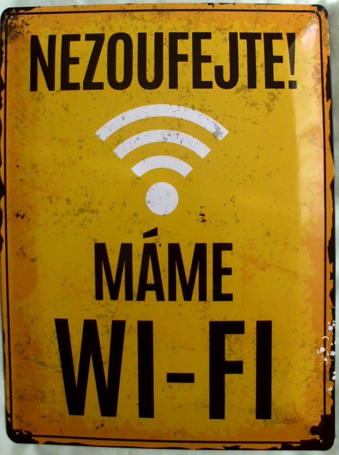 Nezoufejte máme WIFII