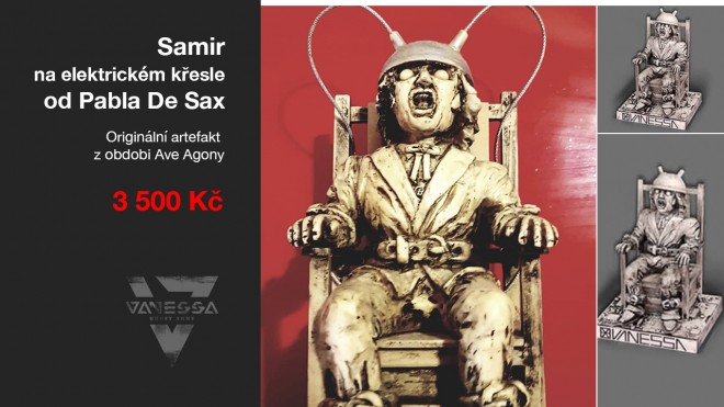 Samir na elektrickém křesle od Pabla De Sax