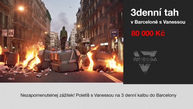 3denní tah v Barceloně s Vanessou